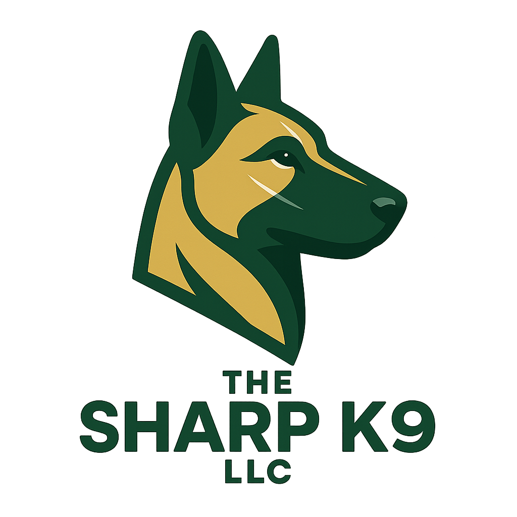 The Sharp K9 Wordmark